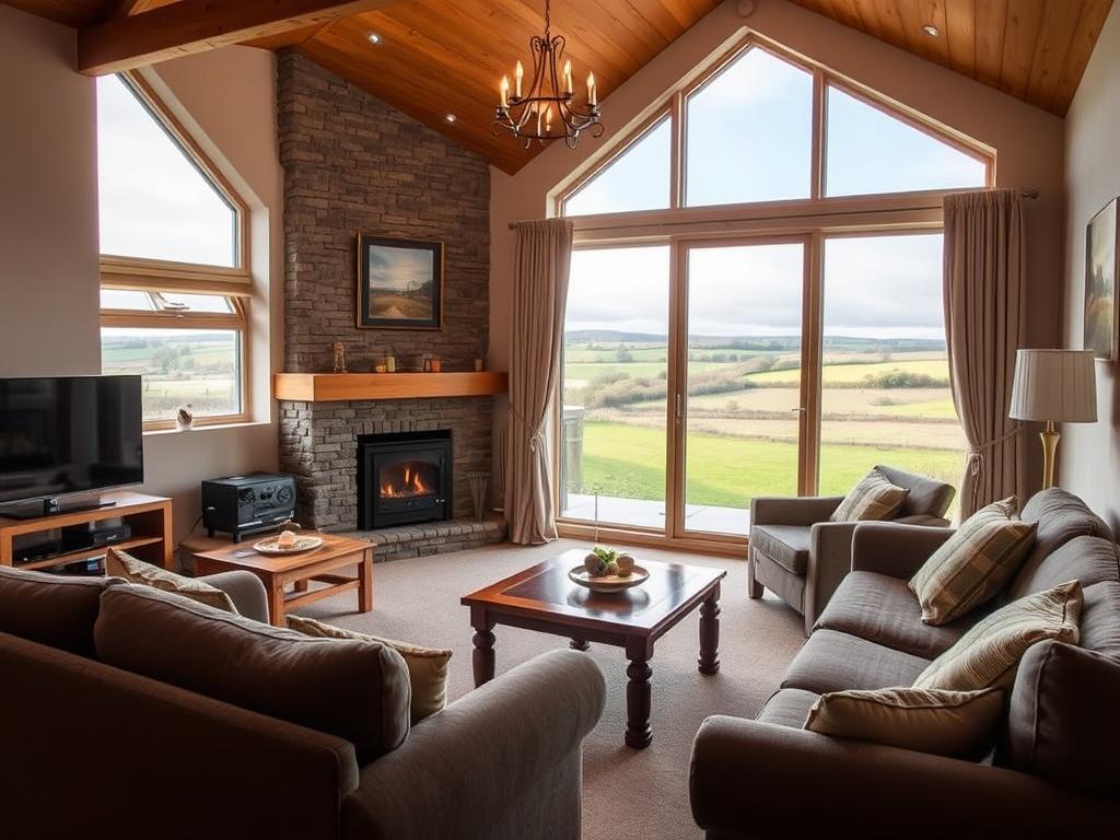 Comfortable living area in self catering accommodation Cavan Comfortable living area in self catering accommodation Cavan