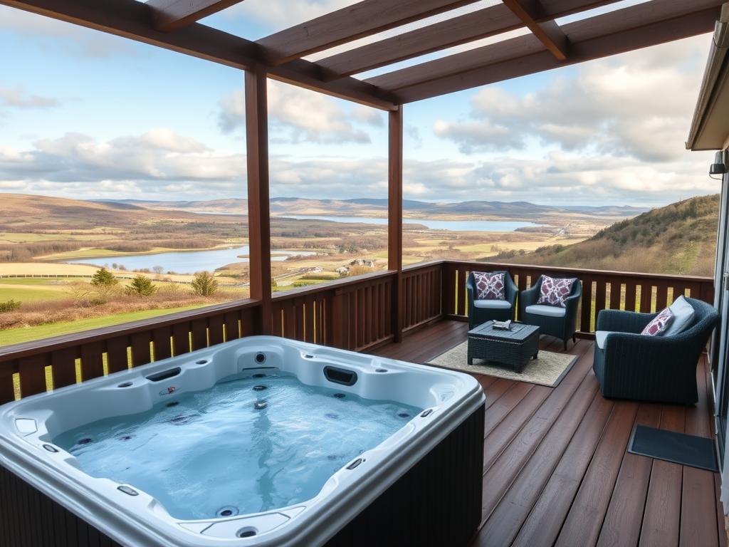 Luxury self catering accommodation in Cavan with hot tub Luxury self catering accommodation in Cavan with hot tub