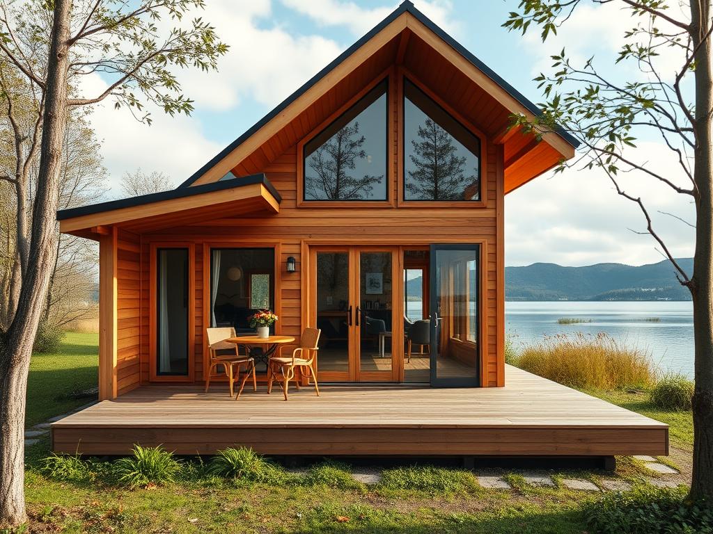 Modern lakeside cabin self catering accommodation in Cavan Modern lakeside cabin self catering accommodation in Cavan
